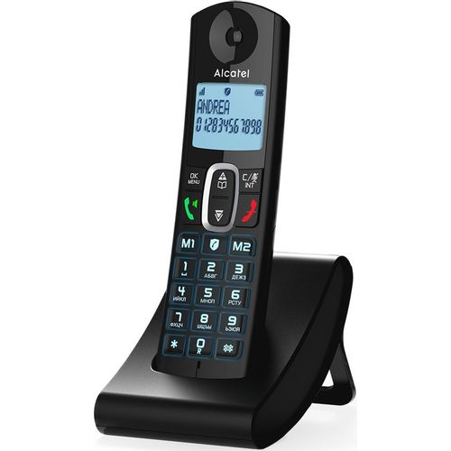 Радиотелефон Alcatel F685 RU, черный [atlb1427707]