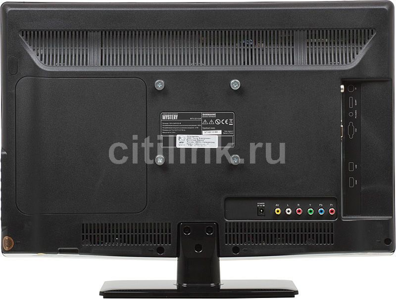 Обзор товара 22\" Телевизор Mystery MTV-2211LW, FULL HD, черный(Б/У ...