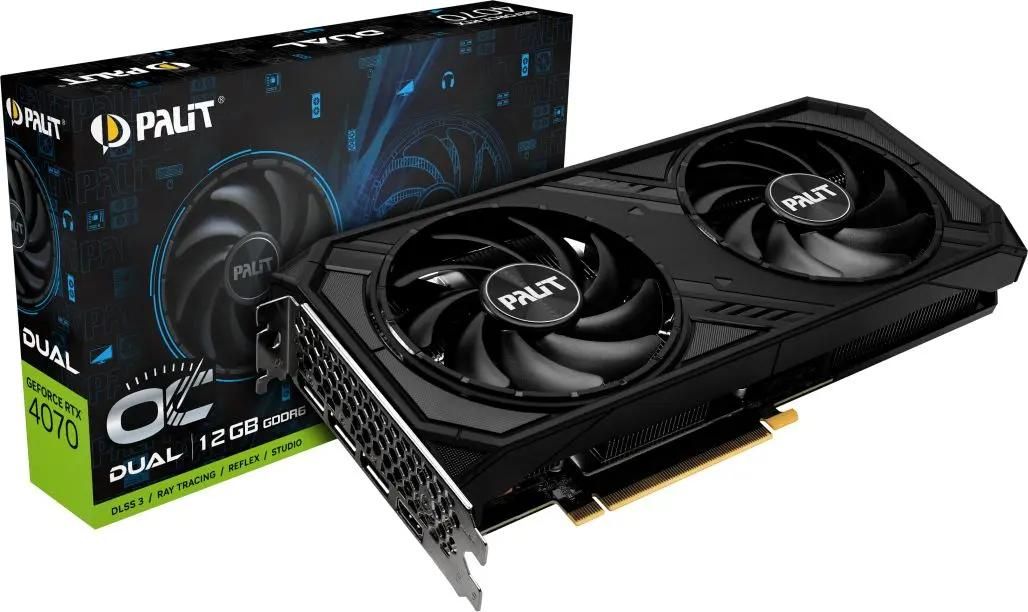 ま*★様 Palit GeForce RTX4070 12GB DUAL OC Palit GeForce RTX 4070 DUAL review