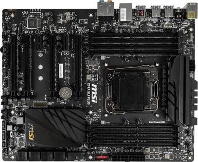 MSI X99A SLI PLUS LGA 2011 v3 Intel X99 ATX Ret 323632