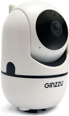 Камера видеонаблюдения аналоговая Ginzzu HWD-2302A,  1080p,  3.6 мм,  белый [бп-00001631]