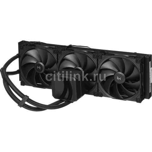 Система водяного охлаждения DeepCool Spartacus 420, LCD, 4-pin, ARGB, 140мм, черный, retail [r-spt420-bkdsmp-g-1]