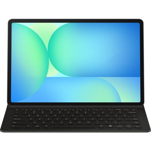 Чехол-клавиатура Samsung Book Cover Keyboard Slim, для Samsung Galaxy Tab S10 FE+, черный [ef-dx620ubrgru]