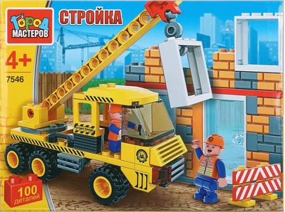 Конструктор Город Мастеров Стройка Автокран [7546-uu] – купить в ...