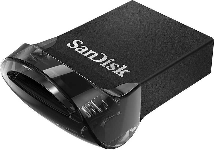 Флешка USB Sandisk Ultra Fit 256ГБ, USB3.1, черный [sdcz430-256g-g46]