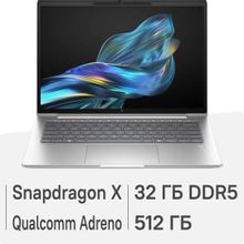 Изображение товара Ноутбук HP EliteBook 6 G1q 14 с процессором Snapdragon 8 ядер 32ГБ ОЗУ 512ГБ SSD Windows 11 Pro
