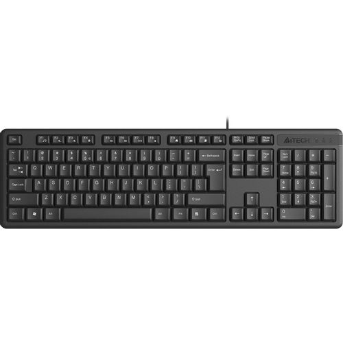 Клавиатура A4TECH KR-3, проводная, USB, мембранная, черный