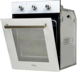 Духовой шкаф электрический OASIS D-45MMW, 52л, белый