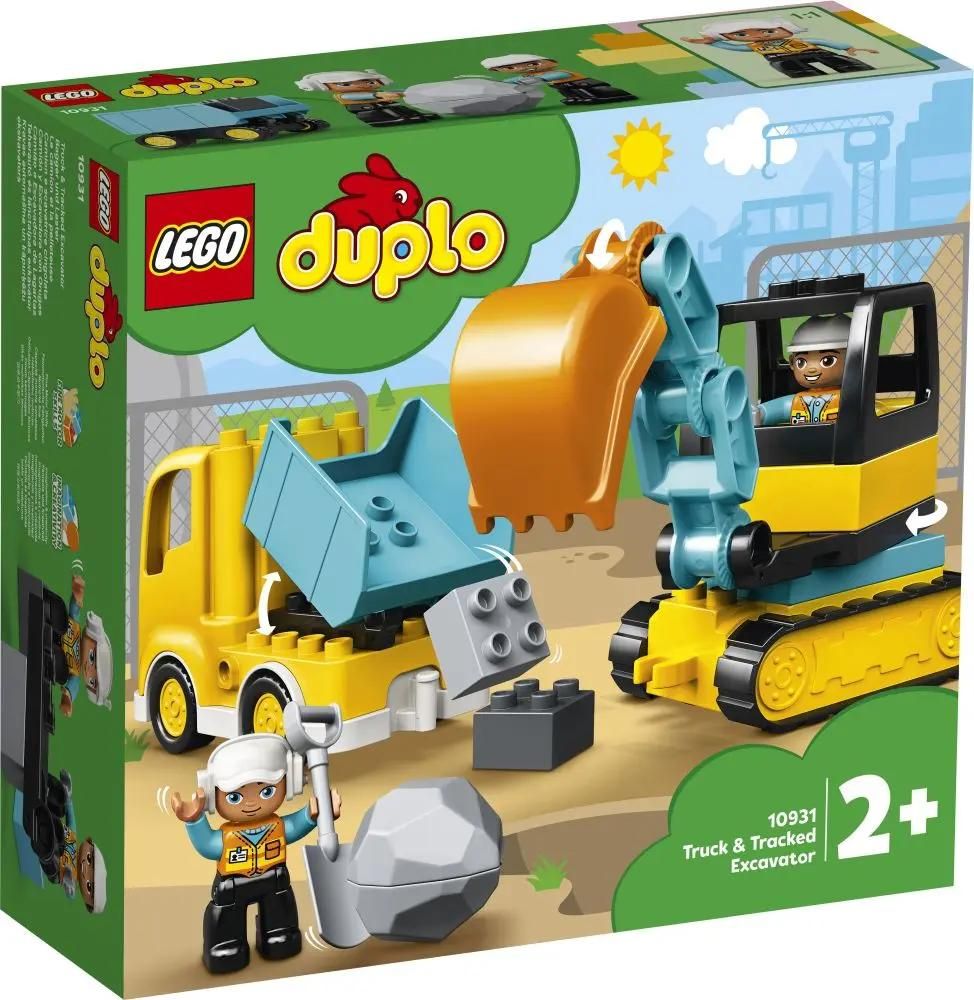 Lego duplo truck and tracked excavator instructions hotsell
