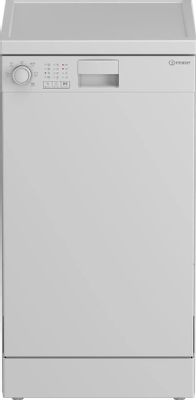 Посудомоечная машина Indesit DFS 1A59,  узкая, напольная, 44.8см, загрузка 10 комплектов, белая [869894100010]