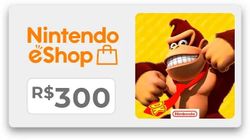 Изображение товара Пополнение игровой валюты Nintendo 300 BRL Brazil, регион: Бразилия Изображение товара Пополнение игровой валюты Nintendo 300 BRL Brazil, регион: Бразилия