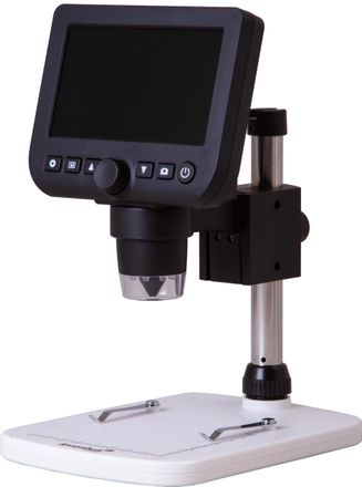 Микроскоп LEVENHUK DTX 350 LCD, цифровой, 20-300x, черный/белый [74768]