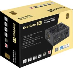 Блок питания EXEGATE 1200PPH, 1200Вт, черный