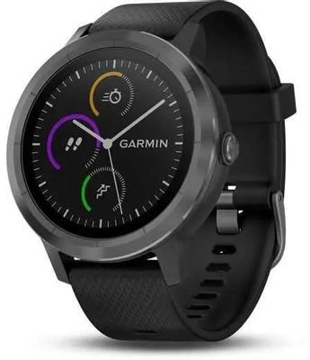 Garmin vivoactive 3 black stainless steel deals