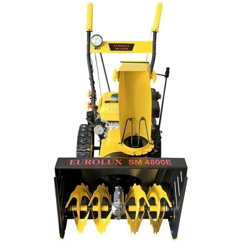 Снегоуборщик EUROLUX SM 4800E, бензиновый, 7л.с., электрический, самоходный [70/7/165]