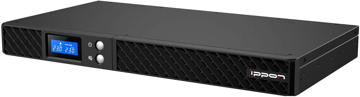 Источник бесперебойного питания Ippon Pacific II 1U 700 / 700 ВА / 630 Вт / 6 x IEC 320 C13