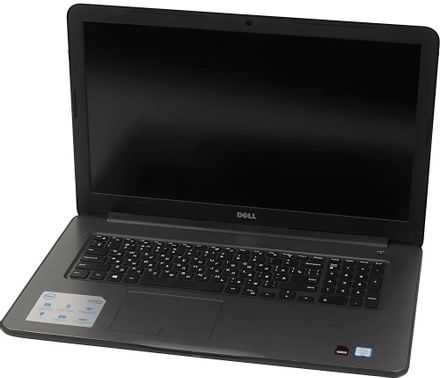 Ноутбук Dell Inspiron 5767 17.3", Intel Core i3 6006U 2.0ГГц, 2-ядерный, 4ГБ DDR4, 1000ГБ,  AMD Radeon  R7 M440 - 2 ГБ, Windows 10 Home, черный [5767-7475]