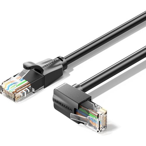Патч-корд VENTION IBWBF U/FTP, кат.6, 1м, 4 пары, 26AWG, медь бескислородная, многожильный, черный