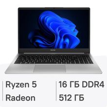 Изображение товара Ноутбук TECNO MegaBook K15SDA 15.6 IPS Ryzen 5 16ГБ SSD Windows 11