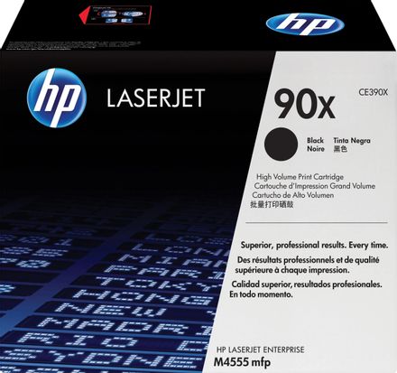 Картридж HP 90X, черный / CE390X