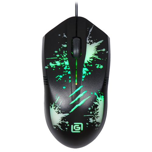 Мышь проводная Oklick 399M STIGMA, игровая, оптическая, USB, 1200dpi, черный [1175321]