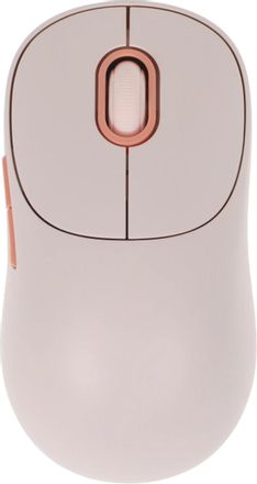 Мышь беспроводная Xiaomi Wireless Mouse 3, Bluetooth/Радио, оптическая, USB, 1200dpi, розовый [bhr8911gl]