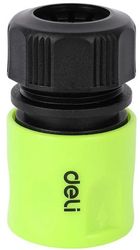 Соединитель Deli DL8792 Д.вх.1/2" зеленый