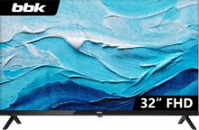 Изображение товара Телевизор BBK 32LEM-1097/FTS2C (B) FULL HD с DVB-T2/C/S2, 2xHDMI, 2x2Вт АС