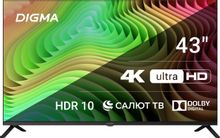 Изображение товара 43 Телевизор Digma DM-LED43UBB40 4K Ultra HD SMART ТВ Встроенный Wi-Fi