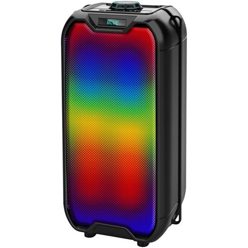 Музыкальный центр Ginzzu GM-221, 24Вт, с караоке, Bluetooth, FM, USB, micro SD, черный