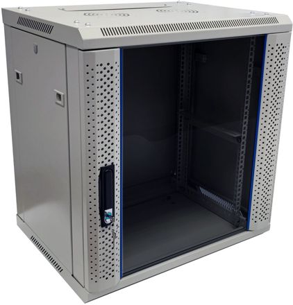 Шкаф коммутационный 5BITES TC6403-12G TC6403-12G настенный, стекло/металл передняя дверь, 12U, 600x635x450 мм