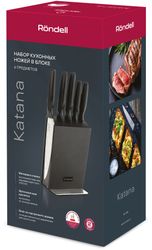 Набор кухонных ножей Rondell Katana RD-1359
