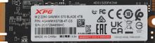 Изображение товара 4ТБ SSD накопитель A-Data XPG Gammix S70 Blade AGAMMIXS70B-4T-CS M.2 2280, PCIe 4.0 x4, NVMe,  M.2