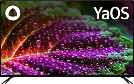 55" Телевизор BBK 55LEX-8219/UTS2C (B) 4K Ultra HD, СМАРТ ТВ, YaOS, черный