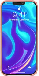 Чехол (клип-кейс) Deppa Liquid Silicone, для Apple iPhone 12 mini, противоударный, розовый