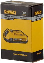 Батарея аккумуляторная DeWALT DCB183-XJ, 18В, 2Ач, Li-Ion