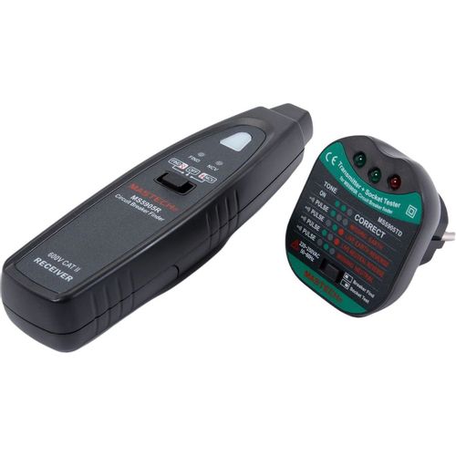 Тестер розеток MASTECH MS5905RTD черный [13-1265]