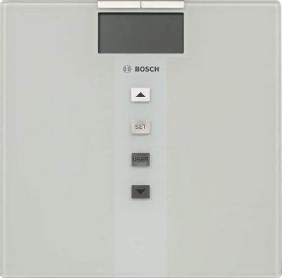 Напольные весы Bosch PPW3330, до 180кг, цвет: белый