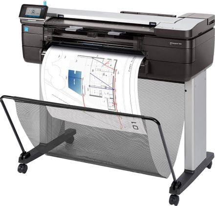 Плоттер HP Designjet T830 MFP,  24" [f9a28d]
