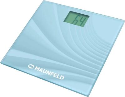 Напольные весы MAUNFELD MBS-153GB01, до 150кг, цвет: голубой [ка-00019062]