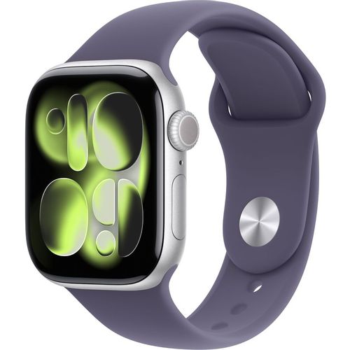 Смарт-часы Apple Watch Series 11 A3331, 42мм, фиолетовый/серебристый