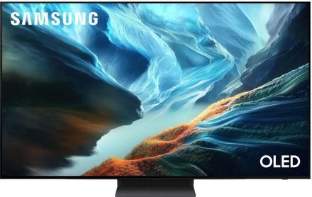 65" Телевизор Samsung QE65S90HAEXPY OLED, 4K Ultra HD, СМАРТ ТВ, Tizen OS, черный графит