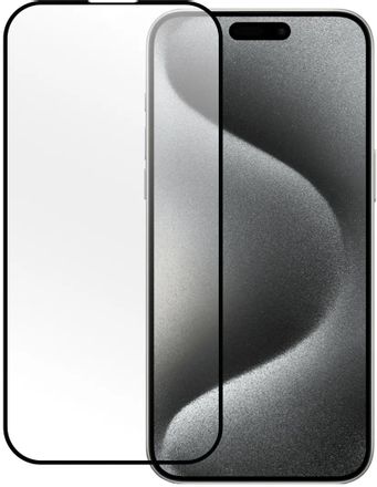 Защитное стекло для экрана PERO PGFG-I15PM для Apple iPhone 15 Pro Max прозрачная, 1 шт, прозрачный