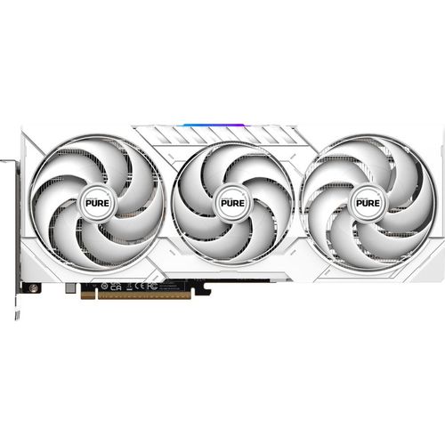 Видеокарта Sapphire AMD Radeon RX 9070XT 11348-02-20G PURE AMD RADEON RX 9070 XT GAMING OC 16GB DUAL 16ГБ PURE, GDDR6, OC, Ret