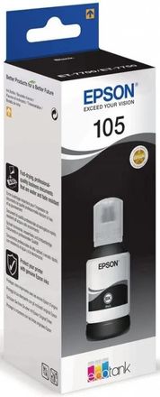 Epson 105 C13T00Q140, 140мл, черный