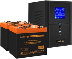 ИБП EXEGATE SineTower SZ-1500.LCD.AVR.2SH.1C13.USB