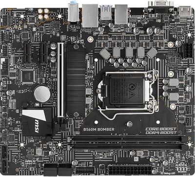 Материнская плата MSI B560M BOMBER, LGA 1200, Intel B560, mATX, Ret ...