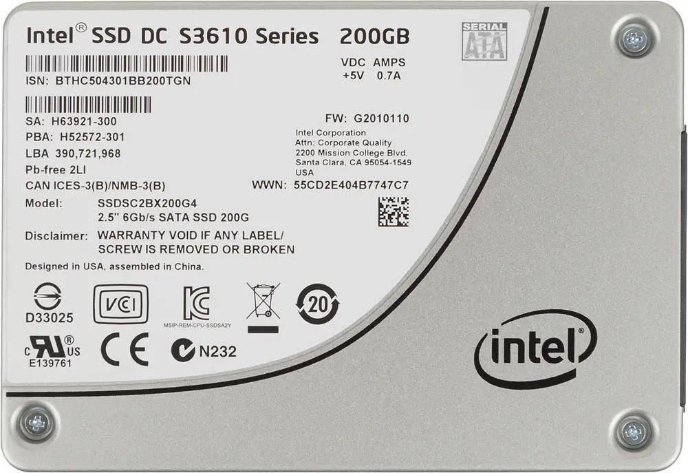 Intel new arrivals dc s3610