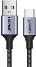 Изображение товара Кабель UGREEN 60128 USB Type-C 2м в оплетке черный