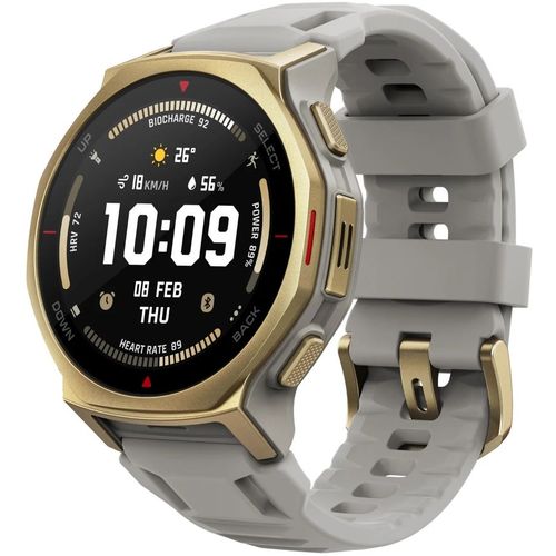 Смарт-часы AMAZFIT T-rex 3 Pro A2549, 44мм, 1.32", белый/золотистый